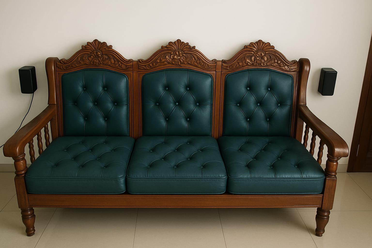 Sofa after repairing